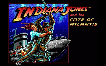 Indiana Jones and the Fate of Atlantis - The Action Game screen shot title